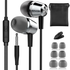 Beikell Earphones, In-Ear Headphones Earphones High Sensitivity Microphone – Noise Isolating, High Definition, Pure Sound Compatible with iPhone/iPad/Smartphone/MP3 Players etc.