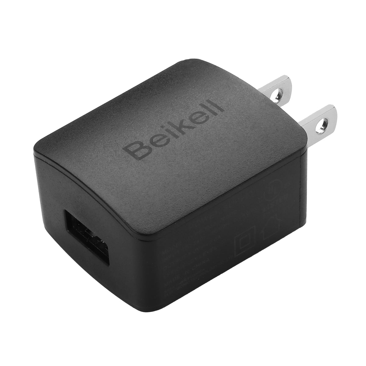 Beikell USB Chargerg, 10W USB A Wall Charger Adapter, Travel Plug Cube Power Adapter for iPhone 15 14 13 12 11 Pro Max, Galaxy S22 S21 Note 20, HTC, Moto, LG