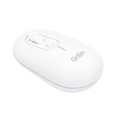 Gritin Bluetooth Mouse, 1600DPI Wireless Mouse, Portable, Lightweight, Smooth Tracking, Silent Computer Mice with RGB Lights, Compatible with Laptop PC Computer, Windows Mac OS