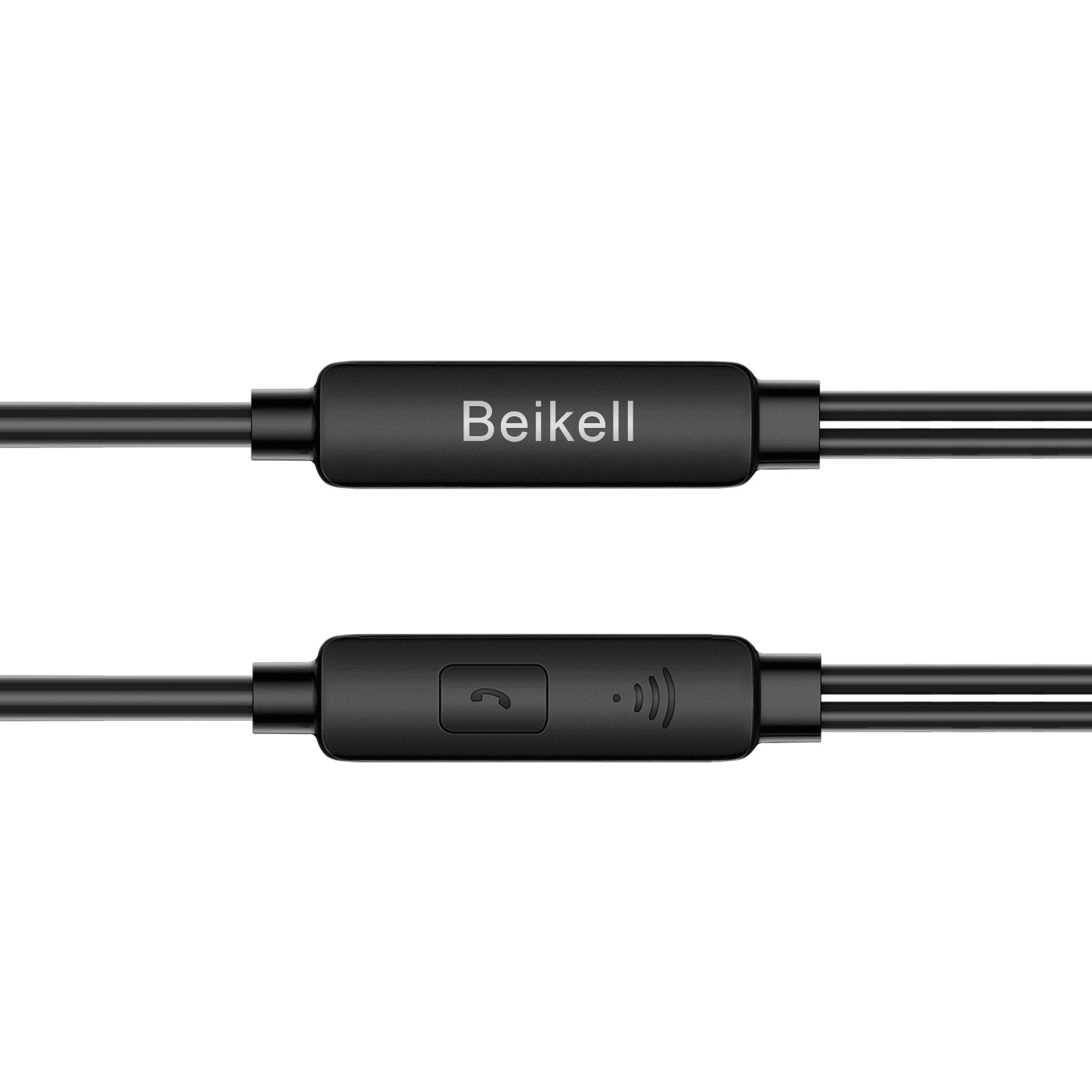 Beikell Earphones, In-Ear Headphones Earphones High Sensitivity Microphone – Noise Isolating, High Definition, Pure Sound Compatible with iPhone/iPad/Smartphone/MP3 Players etc.