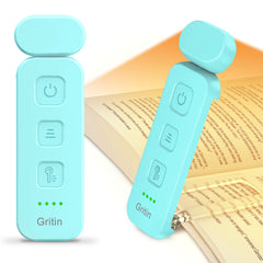 Gritin Reading Light, Book Light for Reading in Bed, Clip on Book Reading Light