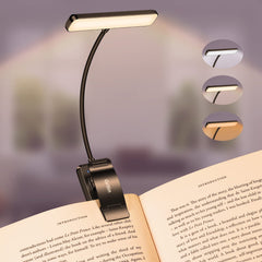 Gritin 19 LED Rechargeable Book Light, 3 Eye-Protecting Modes -Stepless Dimming